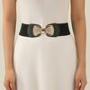 Cinturón ancho con lazo para mujer nuevo estilo coreano moderno combinable ropa decorativa falda línea de cintura elástica sello de cintura para mujer