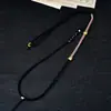 Corda para Colar Trançada Artesanal de Xizang Cordão com Pingente Multicolorido Venda Quente Cordão Vintage com Borla Cordão para Pendurar Joias Populares