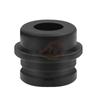 Manga de cauda grande 6-6,5 furos compatível manga de silicone manga de plugue de fone de ouvido manga de cauda de borracha macia furo de saída 4mm
