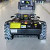 Máquina de Capina com Esteiras Controlada Remotamente para Pomares, Triturador de Grama Autopropelido para Áreas Off-Road e Montanhosas, Adequado para Fazendas e Terras Florestais