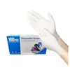 Guantes desechables al por mayor engrosados resistentes al desgaste negros de nitrilo grado alimenticio antideslizantes para tatuaje arte de uñas guantes para mascotas