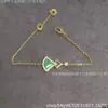 Pulseira de vestido mini Baoge V ouro totalmente cravejada em diamantes, leque pequeno em forma de leque, mini vestido de madrepérola branca, em estoque atacado CNC