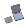 Papel Absorbente de Aceite Facial de Gamuza Gris Carbón de Bambú Personalizado con Espejo y Esponja Papel Facial Absorbente de Aceite para Controlar el Aceite, Refrescante y No Graso para Eliminar del Rostro