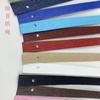 10 hebras de cuerda de papel kraft para embalaje de bolsitas de té, caja de regalo, cuerda de mano tejida a mano con remache perforado ancho plano