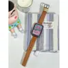 Adecuado para Correa de Reloj Pulsera para Xiaomi 9Pro 8Pro Gatito Galleta Muñeca Femenina Cuero Correa de Reloj Rice Watch5/4