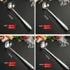 Cucharón de Sopa de Acero Inoxidable Utensilios para Uso Doméstico, Cuchara para Gachas, Utensilios de Cocina, Cuchara para Gachas, Cuchara de Sopa, Múltiples Especificaciones, Cocina