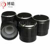 Perilla de Potenciómetro Diámetro 15*14mm Alto Aleación de Aluminio Negro Agujero Liso de Flor de Ciruelo 6mm