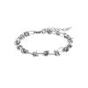 Amazon novo fornecimento atado colar pulseira série de aço inoxidável moda all-match pulseira pulseira feminina clavícula cadeia