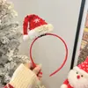 Novos Acessórios de Cabelo de Natal 2024 Aro de Cabelo Aro de Cabelo de Rena Feminino Acessórios Fofos