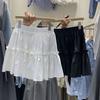 Saia Curta Slimming Feminina Estilo Coreano Novo Verão 2026, Doce e Fresca, Rejuvenescedora, Cor Sólida