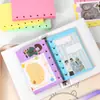 Páginas Interiores en Blanco de Colores A7, Cuaderno Portátil de Aspecto Elegante, Papel de Relleno de Hojas Sueltas, Papel Espesado para Escribir de Estudiante
