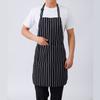 Catering Chef Ropa de Trabajo Colgante de Cuello Anti-Manchas Delantal para Suciedad Restaurante Occidental Cafetería Postre Pizzería Delantal de Trabajo