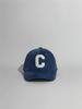 Gorra C de Pana para Otoño e Invierno Gorra de Béisbol Mini Yang Igual para Primavera y Verano 2023 Marca de Moda Coreana Gorra de Copa Dura para Mujer