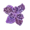 Tecido Patch Flor de Lantejoula Acessórios para Roupas Patch Decorativo Artesanal DIY Patch Bordado Estilo Coreano