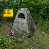 Tenda de Observação de Pássaros Vzy Camuflada Tenda de Troca de Roupa Tenda de Pesca Disfarce de Alta Qualidade Tenda de Fotografia para Fotografia de Pássaros com Design Colorido de Tenda de Galinha Sem Base