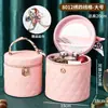 Bolsa de Cosméticos, Portátil de Viagem Grande Capacidade Caixa Portátil para Armazenamento de Cosméticos, Novo Modelo com Espelho, Amazon
