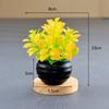 Atacado de fábrica flor falsa planta verde vaso de plástico bonsai carnudo artificial decorações criativas de mesa de escritório pequenos ornamentos