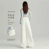 Jeans Blancos Americanos para Mujer 2025 Nuevos Rectos de Tiro Alto Holgados con Caída Versátiles de Pierna Ancha Largos hasta el Suelo