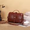 Bolso de mano de cuero genuino para mujer 2024 Nuevo retro de alta calidad sentong Qin versátil bandolera Cambridge bolso cuadrado pequeño bolso para mujer de mediana edad