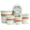 Vaso de Resina Off-White Tamanho Galão para Uso Doméstico, Espessado e Baixo Perfil, Adequado para Cultivar Suculentas e Plantas Verdes, Vaso de Flores de Plástico Grande, Disponível para Atacado