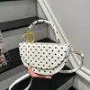 Bolsas de Diseñador Transfronterizas con un Estilo Coreano Único, Bolsos de Mano de Lunares, Bolsos Tote Pequeños, Modernos y Versátiles para el Trabajo Diario, Bolsos Cruzados para la Noche