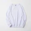 Sudadera con capucha de terry de color liso, cuello redondo, para primavera y otoño, reunión de clase, uniforme de clase DIY, sudadera publicitaria, impresión de logotipo personalizado