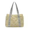 Bolsa Tote Transfronteriza de Gran Capacidad 2025 Nueva Moda Bolsa para Viajes Cotidianos Estilo Coreano Simple Floral para Mamá Bolso de Hombro