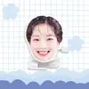 Figurilla de Robot de Viento de Acrílico Caminante de Kim Dahyun y Zhou Ziyu de Twice Mercancía de Celebridad