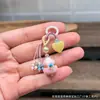 Colgante Corazón de Oso de Cera de Abeja de Segunda Generación Accesorios de Concha de Abeja Reina de Segunda Generación Llavero DIY Colgante para Bolso Colgante Moda