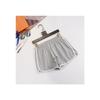 Calças Femininas Esportes Shorts Verão Estilo Coreano Contraste Cor Grande Tamanho Loose Emagrecimento Estudante Perna Larga Calças Casuais Factory Outlet