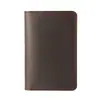 Comercio exterior para fabricantes hombres y mujeres cuero Portapasaporte Vertical Piel de Vaca Simple Bolso Hecho a Mano Cartera Crazy Horse Al por Mayor