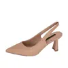 Nuevo Modelo de Verano 2026: Sandalias Elegantes de Tacón Alto con Punta Fina Francesa, Cómodas y Casuales para Mujer, Talla Única