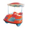 Bote de Pedales de Fibra de Vidrio para Cuatro Personas para Ocio de Padres e Hijos y Parejas, Casco de Bote Estable y Seguro, Bote Turístico para Lago de Parque