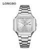 Nuevo reloj para hombre Longbo, reloj de pulsera de moda de negocios para hombre, venta directa de fábrica TK 83872 Longbo