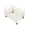 Cesta para Ropa Sucia Debajo del Gabinete con Ruedas, Cesta Móvil de Gran Capacidad para Ropa Sucia, Cesta de Almacenamiento para Ropa Sucia, Estante de Almacenamiento para Lavabo Doméstico