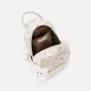 Sui En Artículos de Cuero Mochila Retro para Mujer 2026 Nueva Versátil para Viajes Diarios Mochila Pequeña de Bloques de Color a la Moda para Salidas