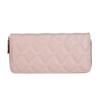 Carteira Feminina 2024 Clutch Longa Grande Capacidade Couro Pu Em Relevo Vários Porta-Cartões Porta-Moedas Bolsa para Celular Moderna