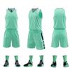 Uniforme de equipe de treinamento de competição atacado rápido masculino e feminino colete esportivo jersey azul estampado uniforme de basquete transfronteiriço terno americano