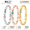 Pulsera magnética completa en forma de corazón, superventas transfronteriza europea y americana para mujer, simple y elegante, ajustable, joyería de alta gama para parejas al por mayor