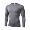 Ropa de baloncesto mallas térmicas Ropa de fitness para hombre alta elasticidad running deportes manga larga secado rápido entrenamiento ropa de entrenamiento