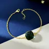 Pulsera Lipai de Cristal de Colores Estilo Geométrico Nuevo Escama Brillante Forma de Arco Piedra Artificial Cristal Cubo de Azúcar Doble Cara