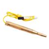 Pluma de prueba para coche 6V12V24V telescópica reparación coche latón inducción pluma de prueba circuito camión Línea Gris Pluma de prueba