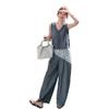 Conjunto de Verano para Mujer 2025 Nuevo Conjunto de Moda Reductor de Edad, Conjunto Versátil de Encaje de Tres Piezas, Moda Casual de Tendencia