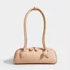 Bolsa Baguete Mais Vendida Transfronteiriça, Bolsa Salsicha em Couro Genuíno, Bolsa de Ombro Feminina Retro de Nicho Francês, Bolsa de Ombro, Bolsa Transversal
