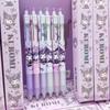 Nueva Caja Sorpresa de Pluma de Quinta Personalidad 8230 Escritura Estudiantil Tinta Resistente al Agua Suave Bolígrafo de Gel de Presión Suministro