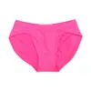 Shorts Triângulo Respirável, Roupa Íntima de Peça Única Sem Costura, Cor Preta Sólida, Calcinha que Abraça o Quadril, Levanta Bumbum, Forro 100% Algodão na Virilha, Estilo Fino