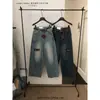 Imagine a coleção de outono da SAILORMOON: jeans reto feminino estilo retrô americano lavado cintura média 22166 (com cinto)