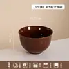 Conjunto de tigela e prato de cerâmica retrô bicolor feito sob medida, um conjunto de jantar luxuoso e de alta qualidade, um novo design perfeito para decoração de casa e como presente de inauguração de casa