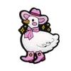 Decoraciones para Zapatos de Jardín, Accesorios Desmontables Lindos de Dibujos Animados de Animales, Dijes para Zapatos, Colgantes de Hebilla para Zapatos