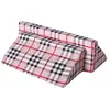 Almohada giratoria en forma de R, cojín lateral giratorio anti-escaras para extremidades superiores, almohada de postura giratoria en forma de R extraíble y lavable